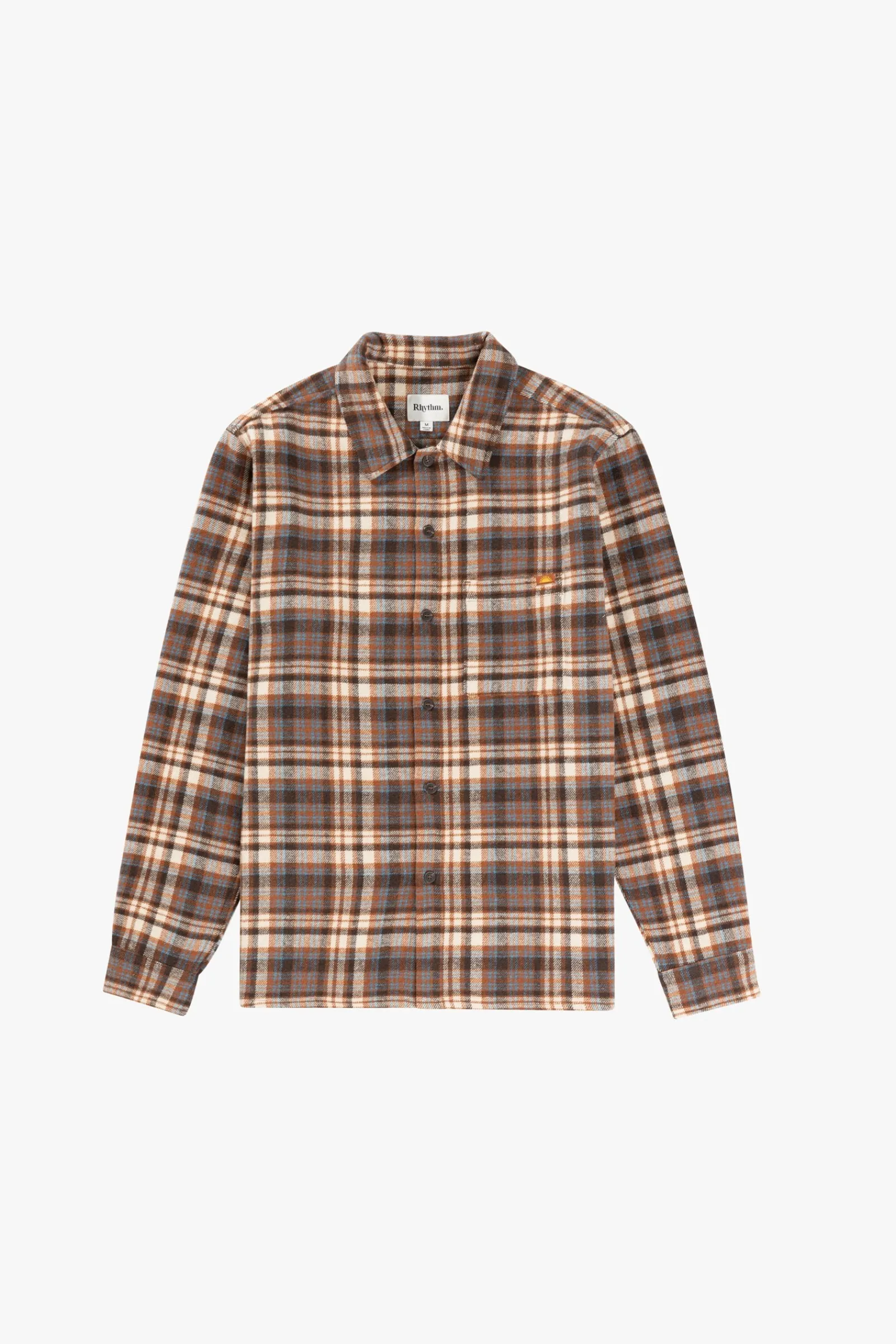 Rhythm Livin Albert Check LS Shirt- Woven Shirts