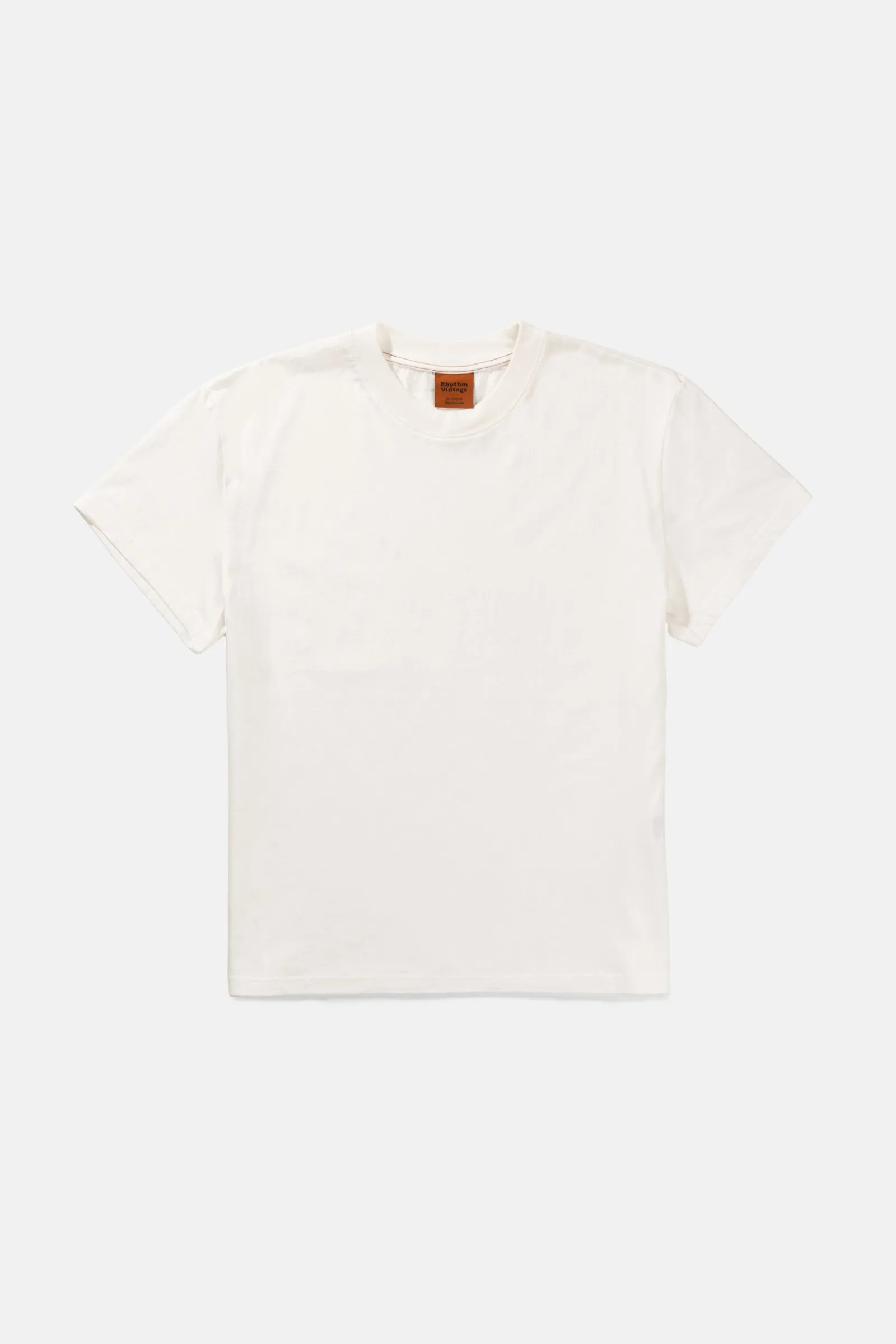Rhythm Livin Band SS T-Shirt Vintage White- T-shirts