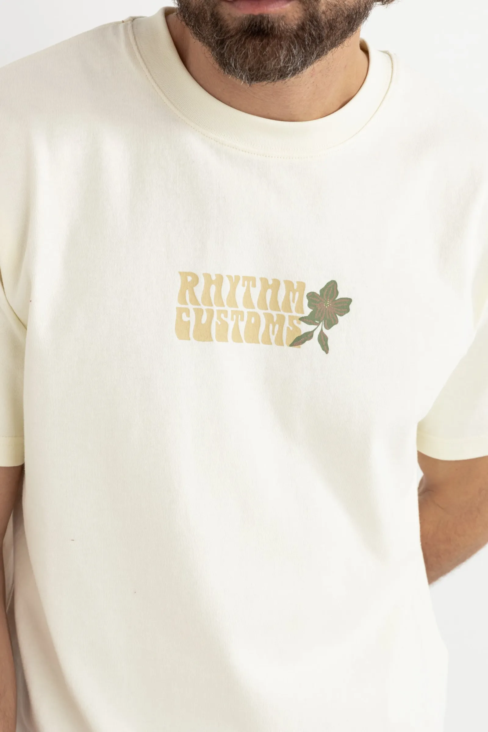 Rhythm Livin Blossom Vintage Ss T-Shirt- T-shirts