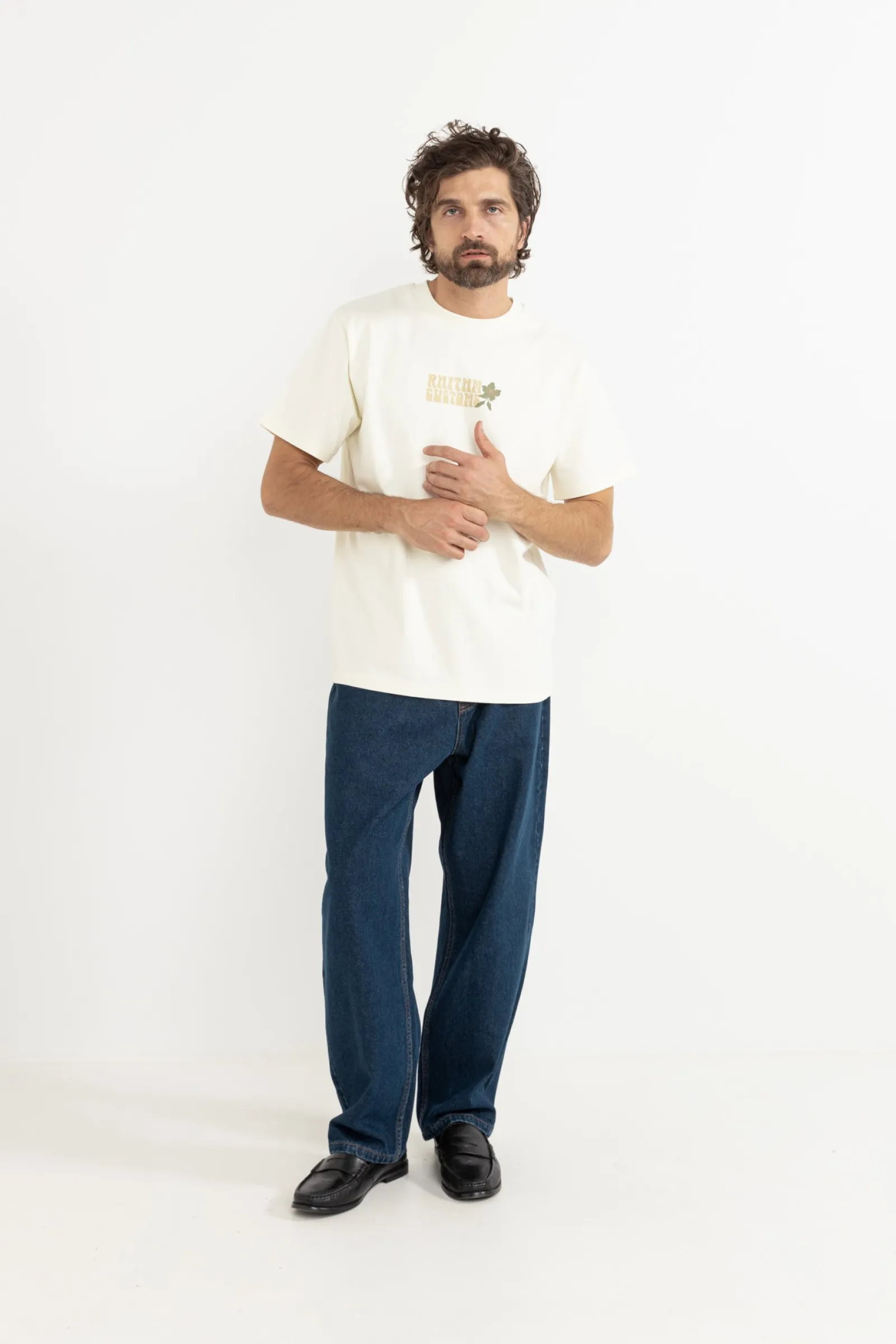 Rhythm Livin Blossom Vintage Ss T-Shirt- T-shirts