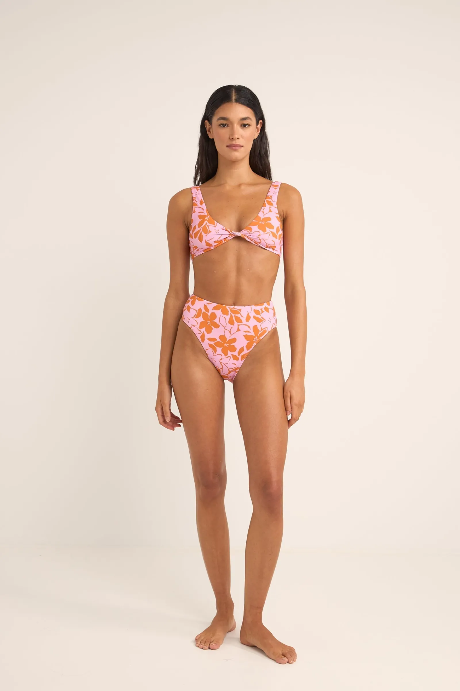 Rhythm Livin Bora Bora Floral Hi Waist Pant-Women Swim Bottoms