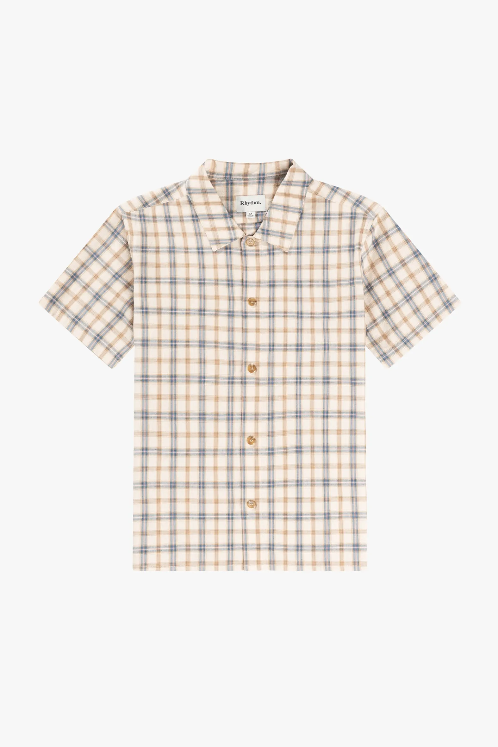 Rhythm Livin Check SS Shirt- Woven Shirts