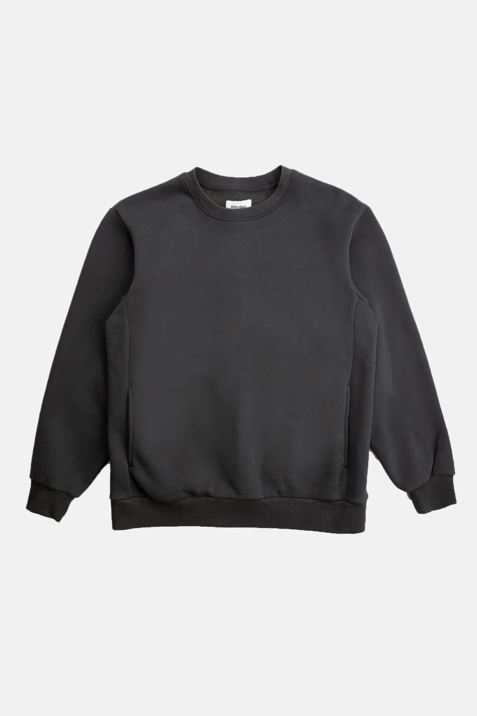 Rhythm Livin Classic Fleece Crew Vintage Black- Fleece