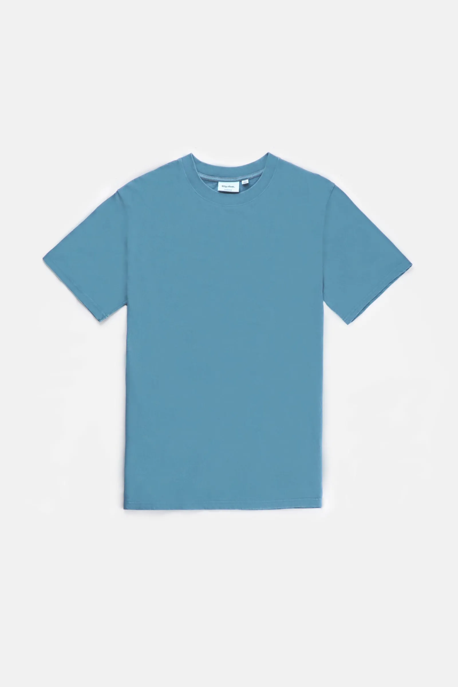 Rhythm Livin Classic Vintage Tee Mineral Blue- T-shirts
