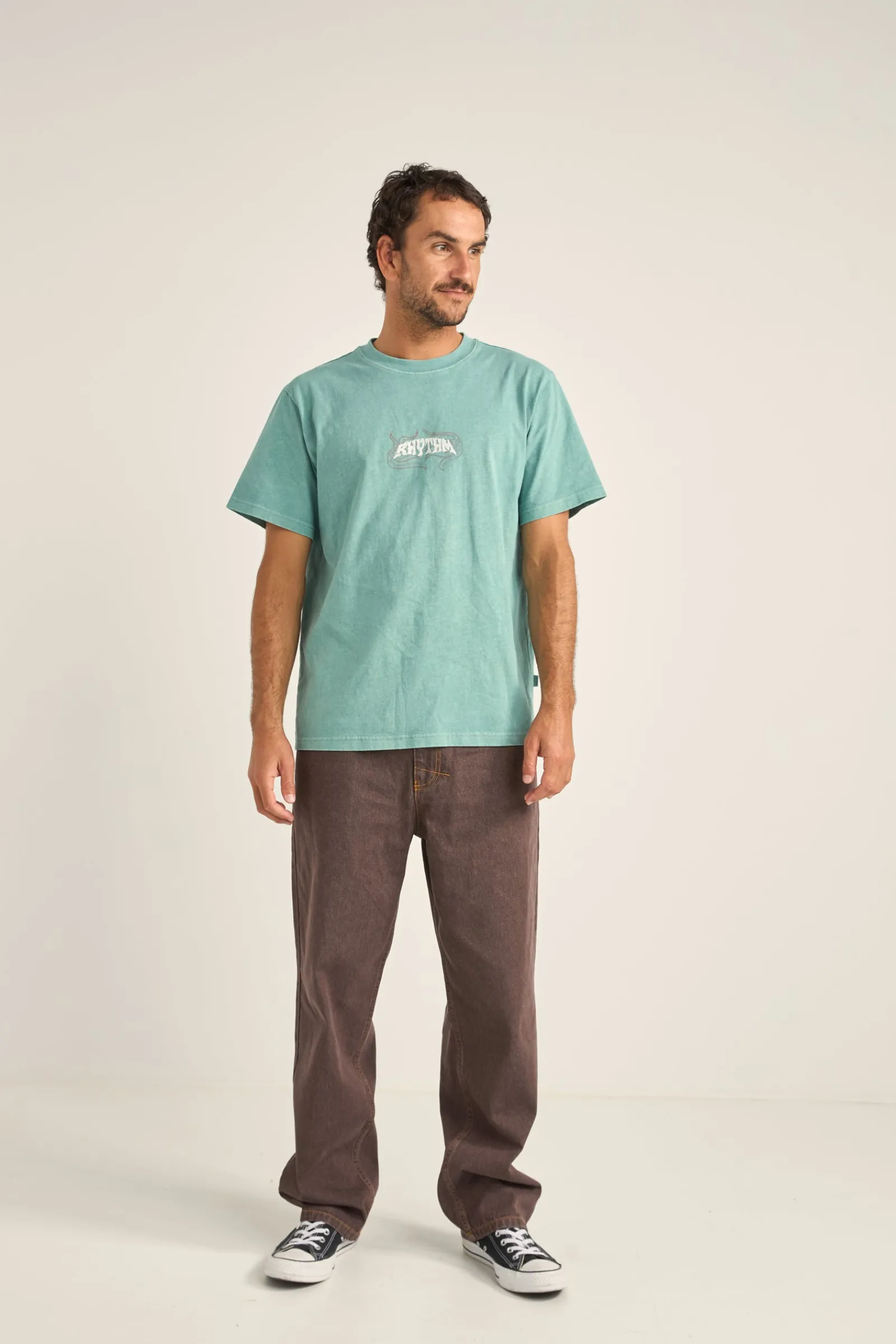 Rhythm Livin Dos Soles Vintage Ss T-Shirt- T-shirts