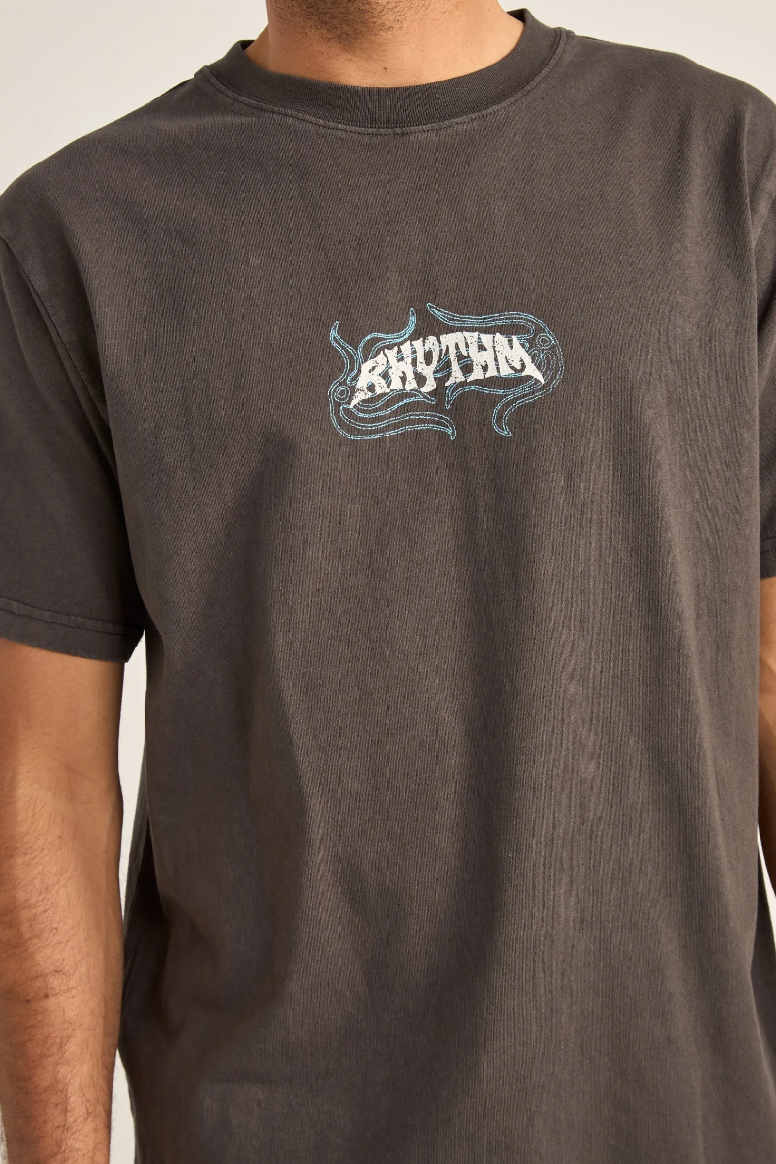 Rhythm Livin Dos Soles Vintage Ss T-Shirt Vintage Black- T-shirts