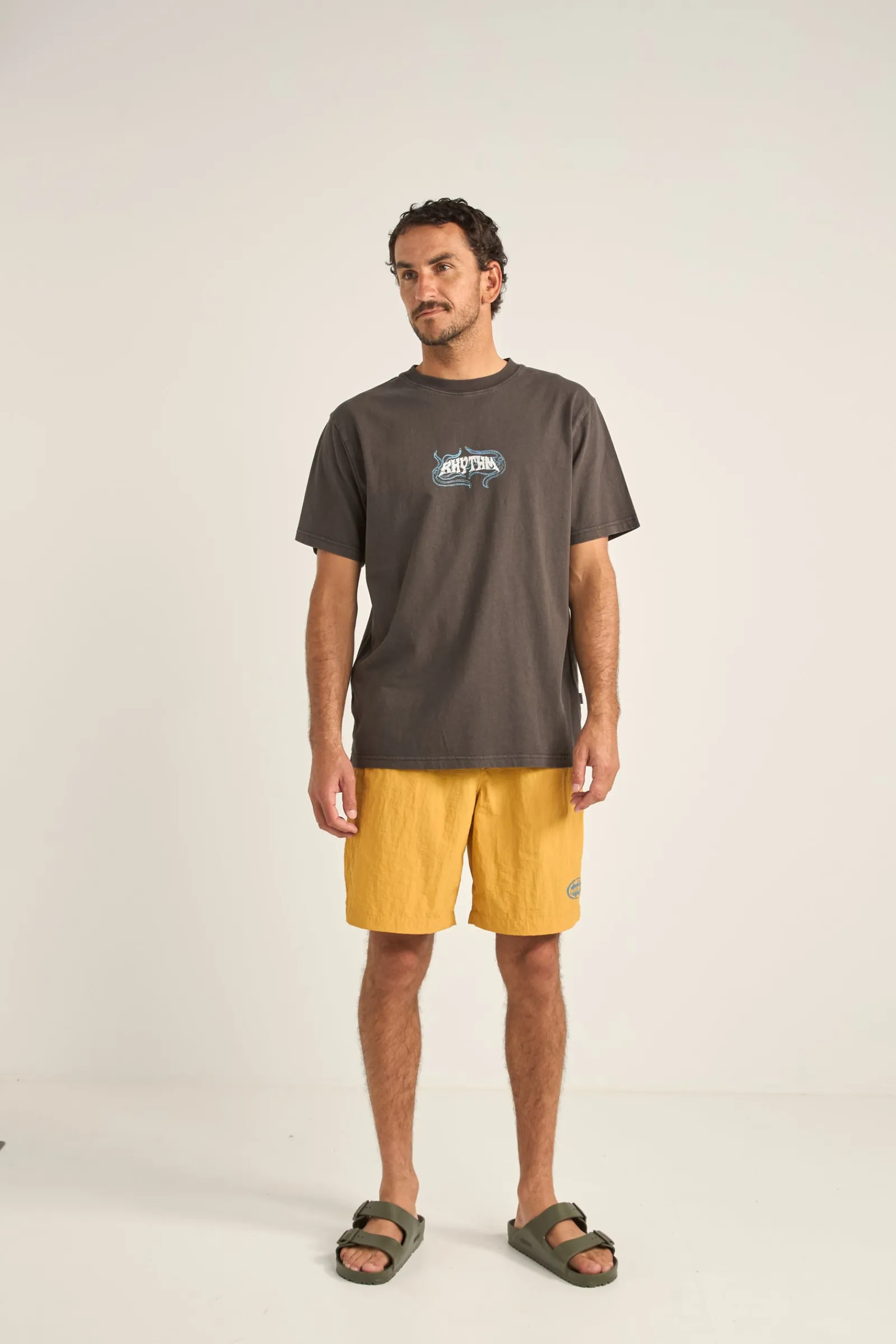 Rhythm Livin Dos Soles Vintage Ss T-Shirt Vintage Black- T-shirts
