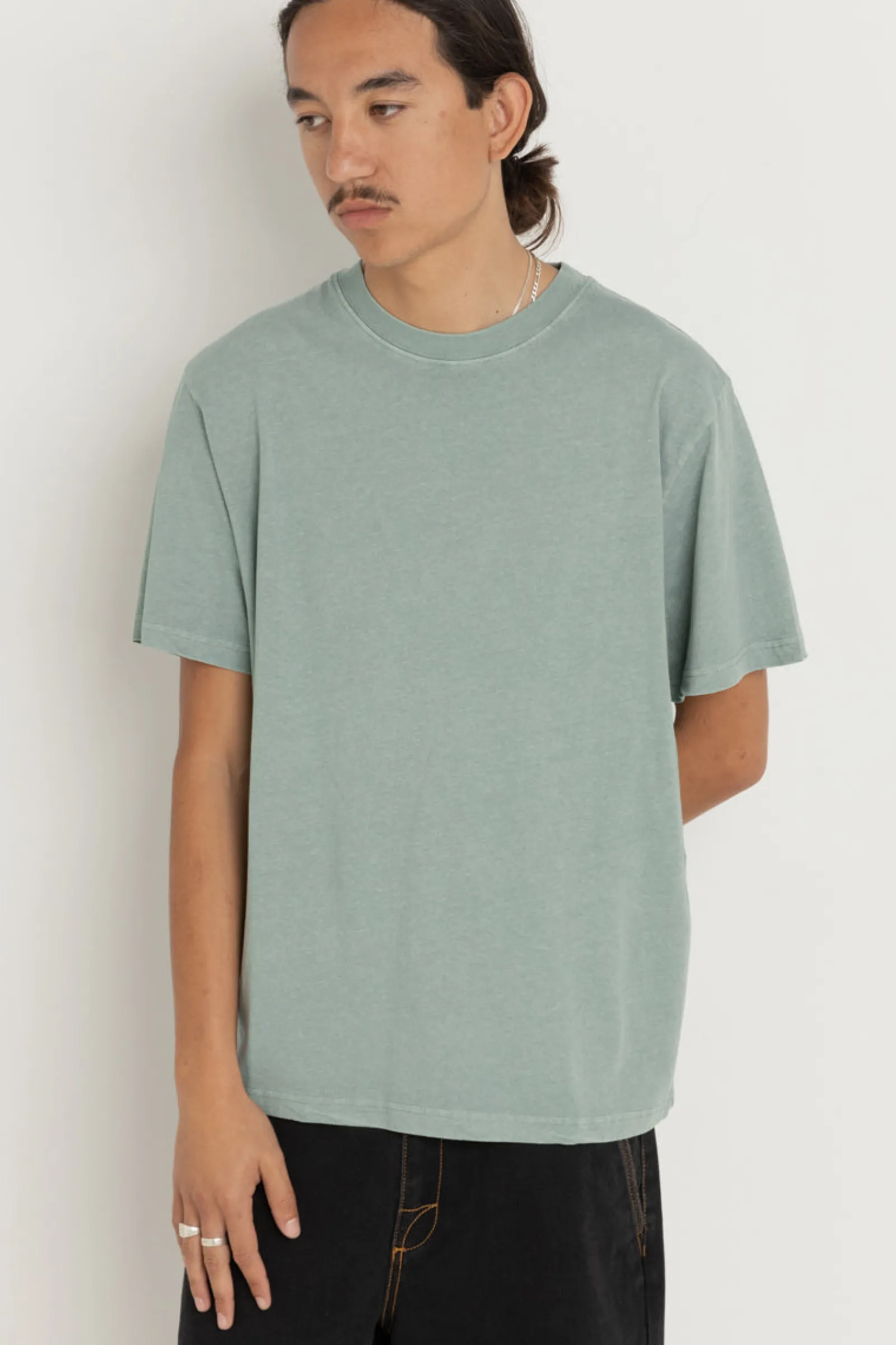 Rhythm Livin Essential Vintage Ss T-Shirt- T-shirts