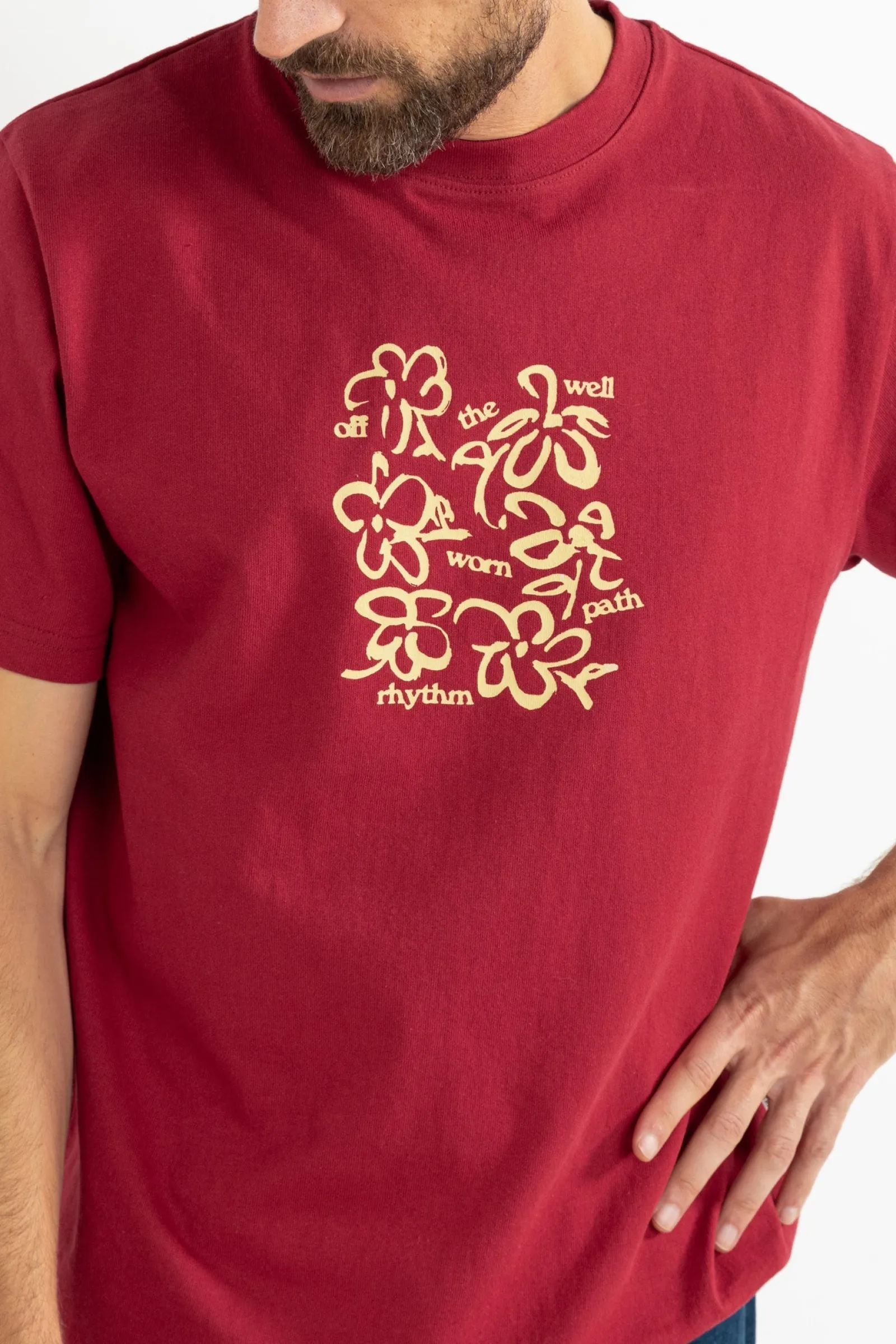 Rhythm Livin Florist Vintage Ss T-Shirt- T-shirts