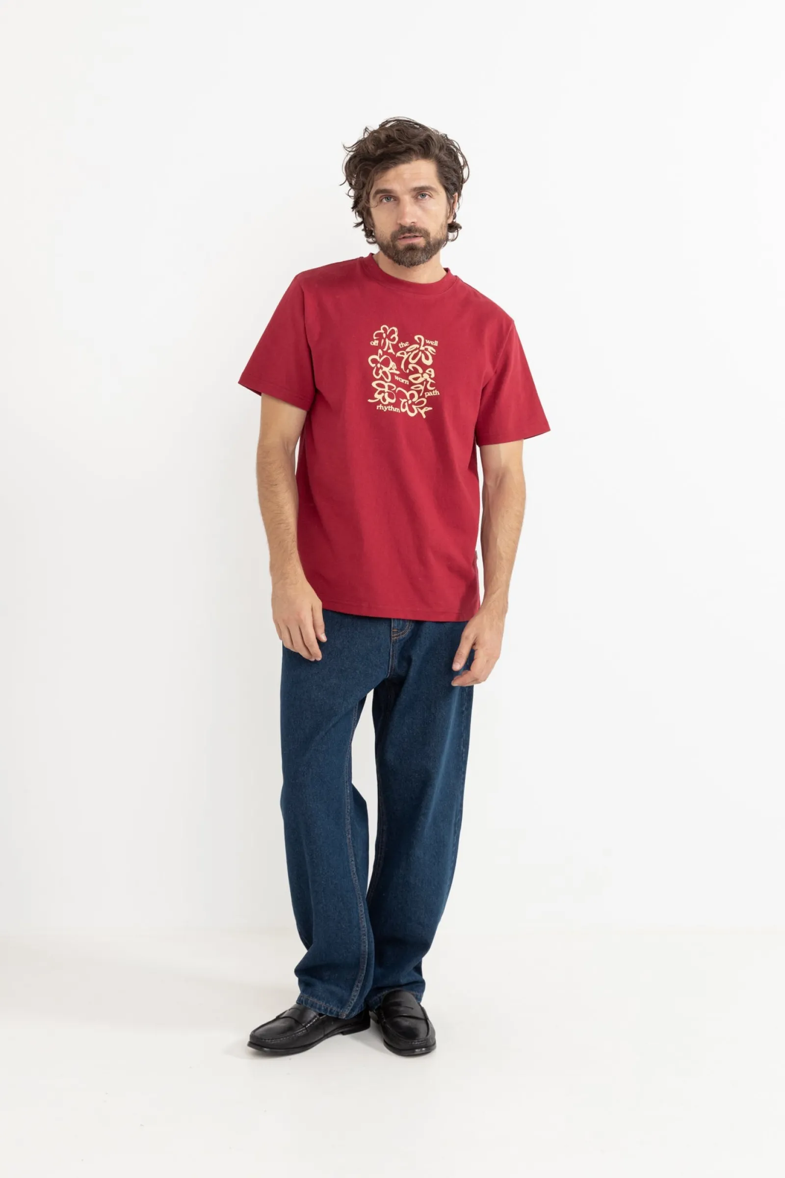 Rhythm Livin Florist Vintage Ss T-Shirt- T-shirts