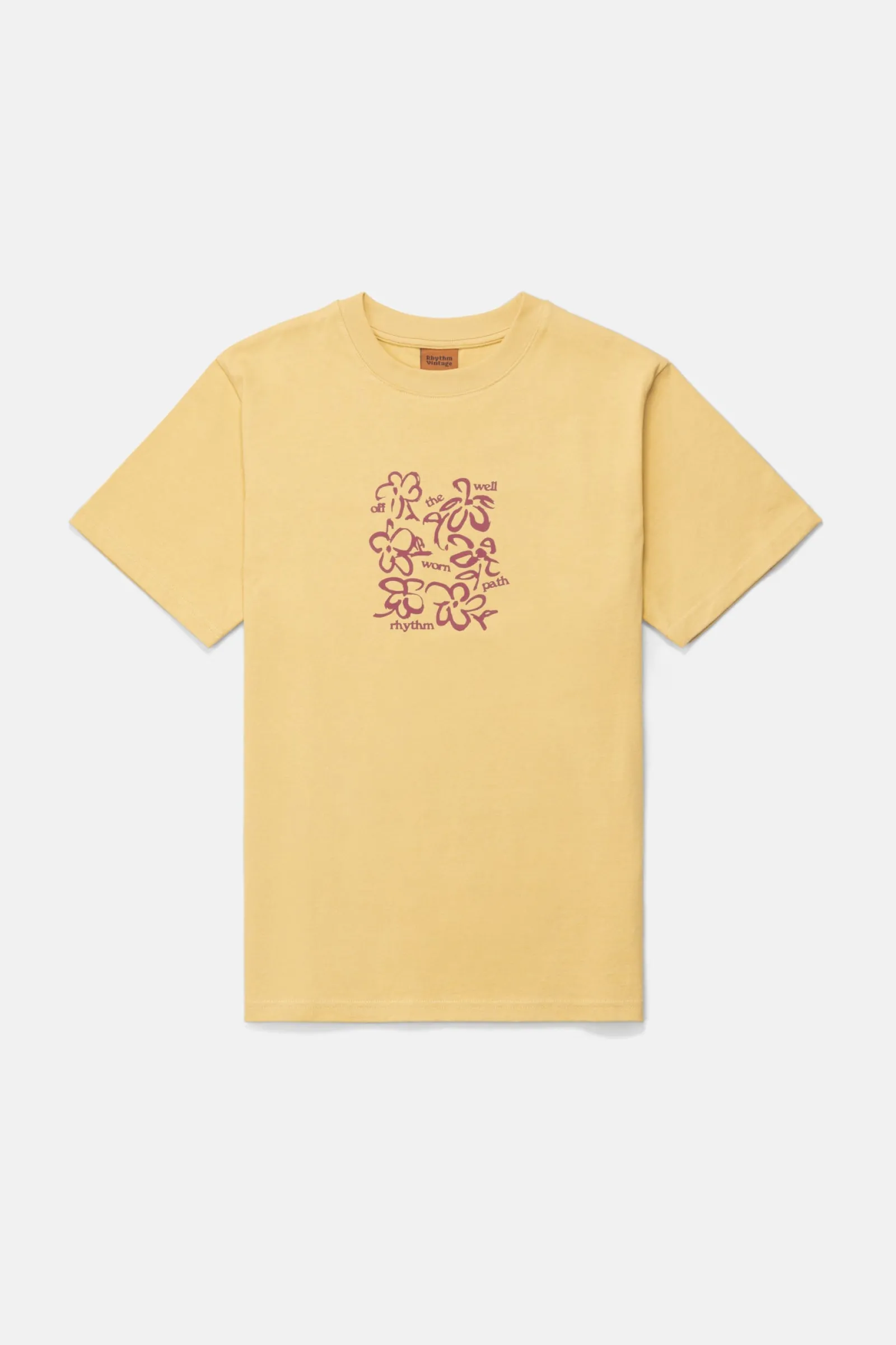 Rhythm Livin Florist Vintage Ss T-Shirt- T-shirts
