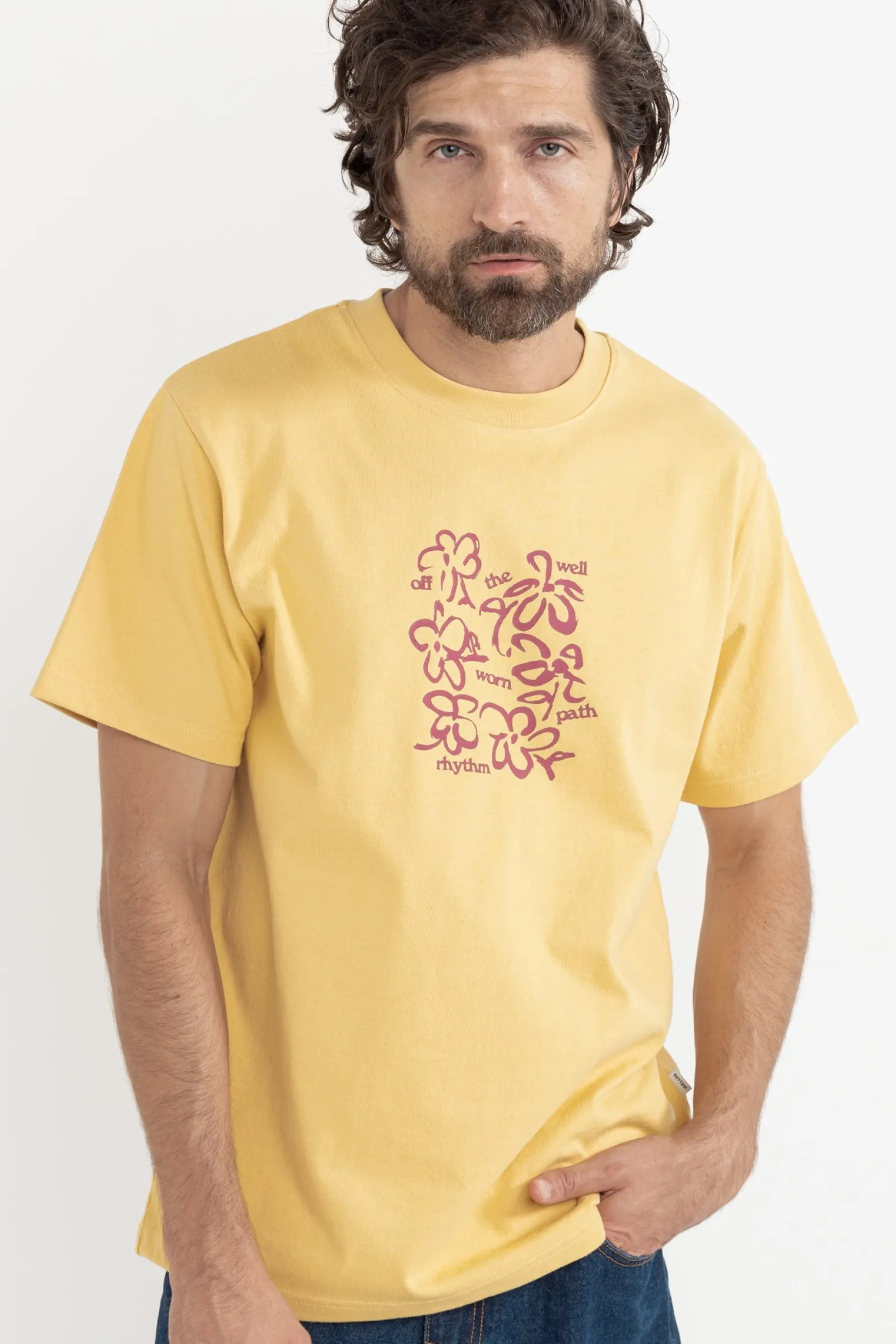 Rhythm Livin Florist Vintage Ss T-Shirt- T-shirts
