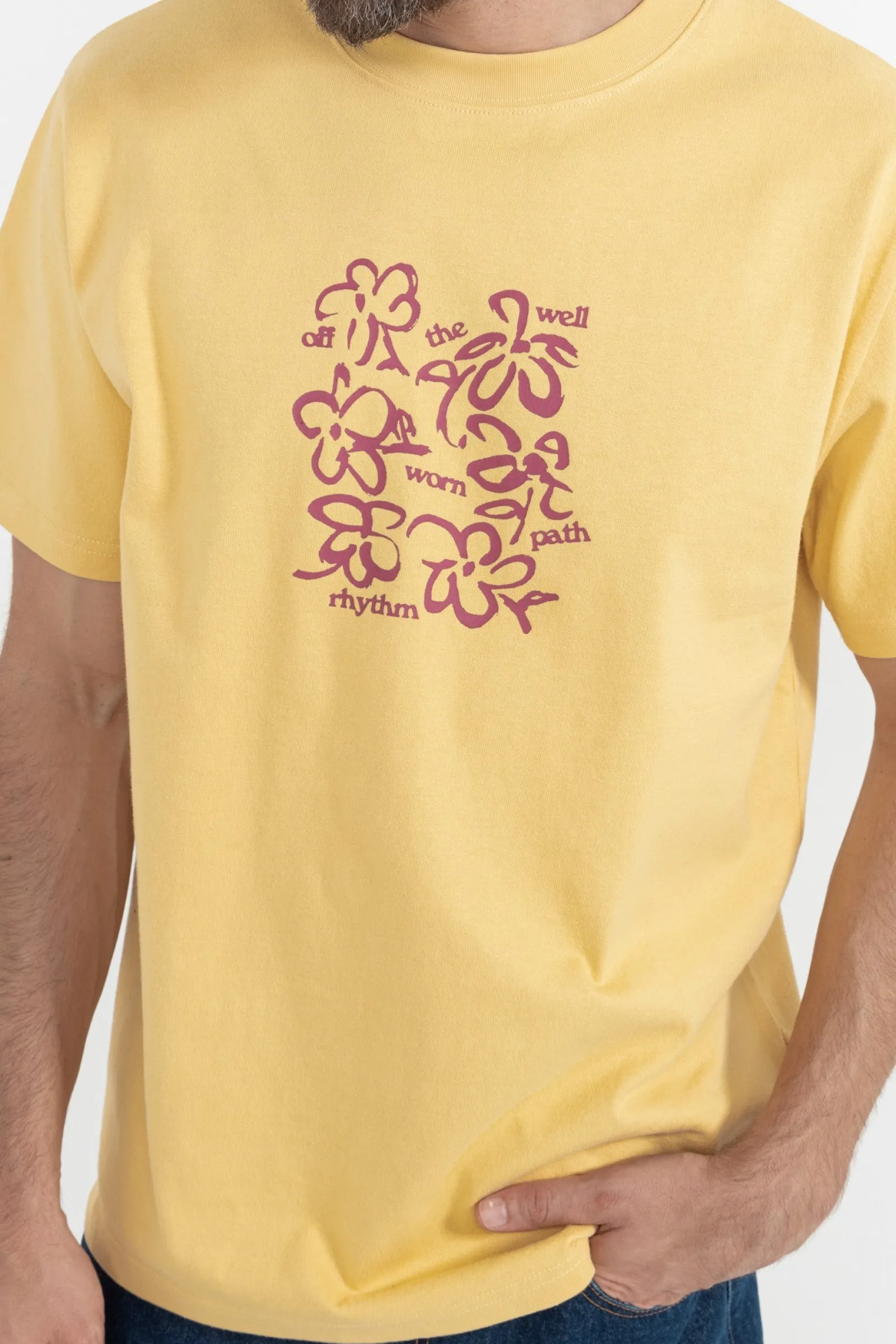 Rhythm Livin Florist Vintage Ss T-Shirt- T-shirts