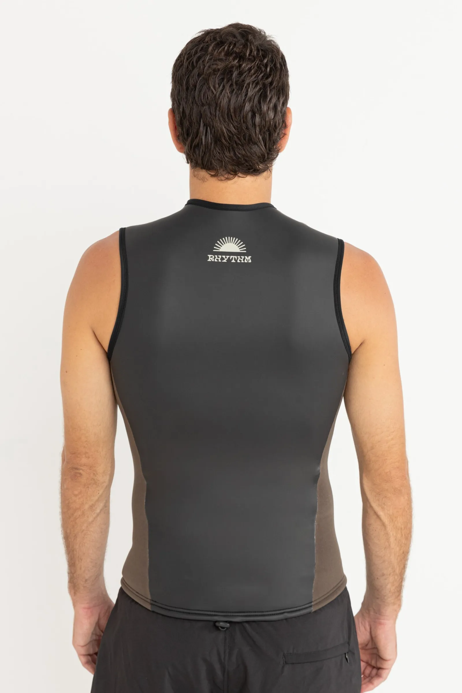 Rhythm Livin Heritage Wetsuit Vest Black- Sun & Shade | Wetsuit Tops