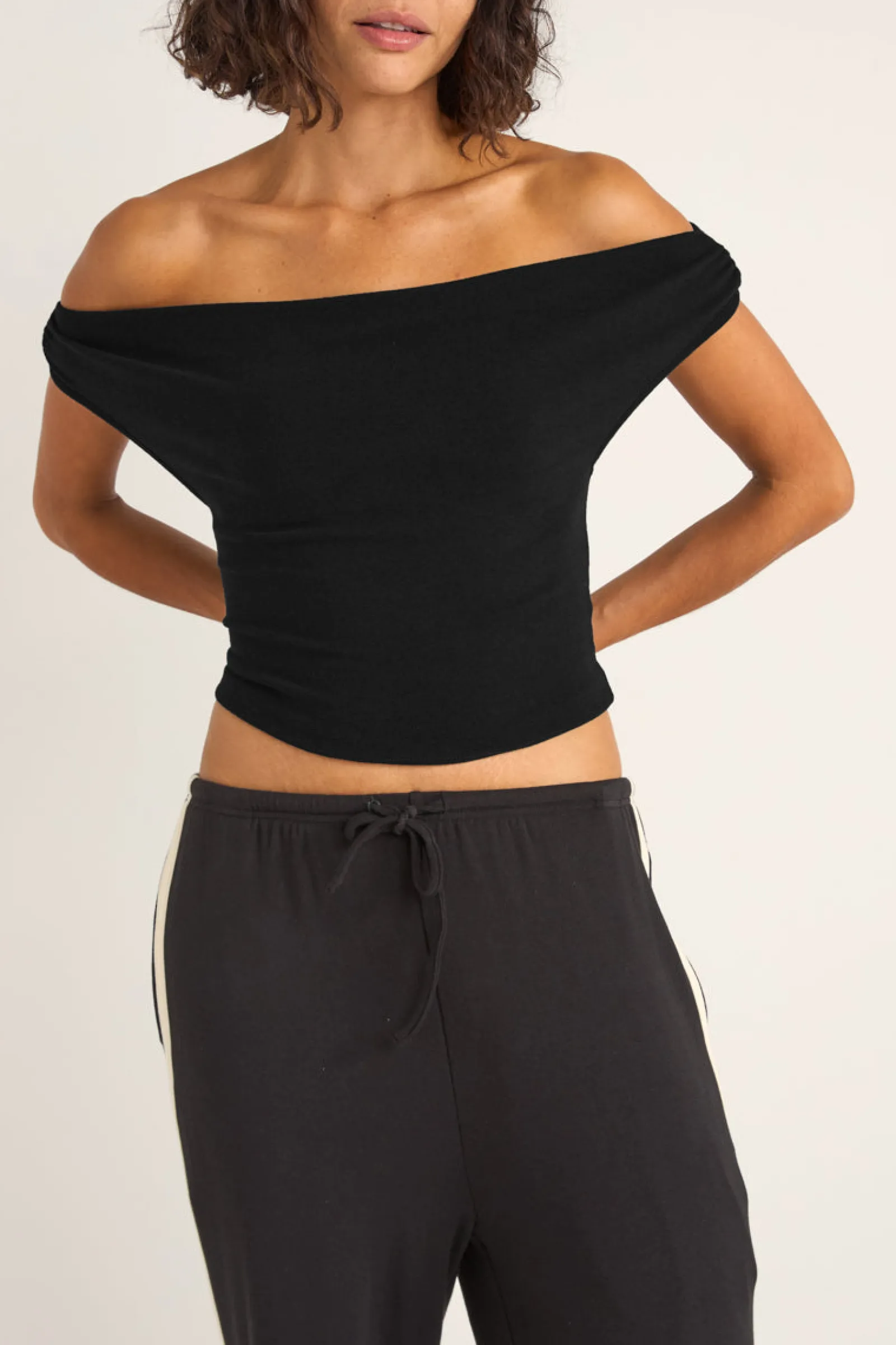 Rhythm Livin Juno Off Shoulder Top-Women Fashion Tops