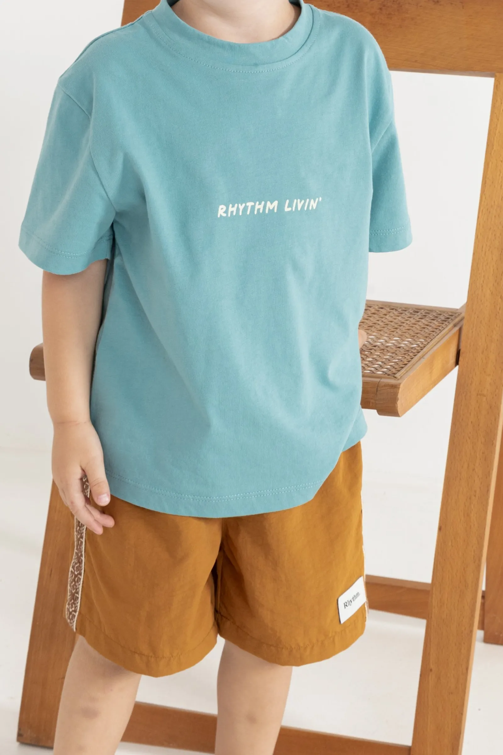 Rhythm Livin Kids Oasis SS T-Shirt Seafoam-Kids Kids