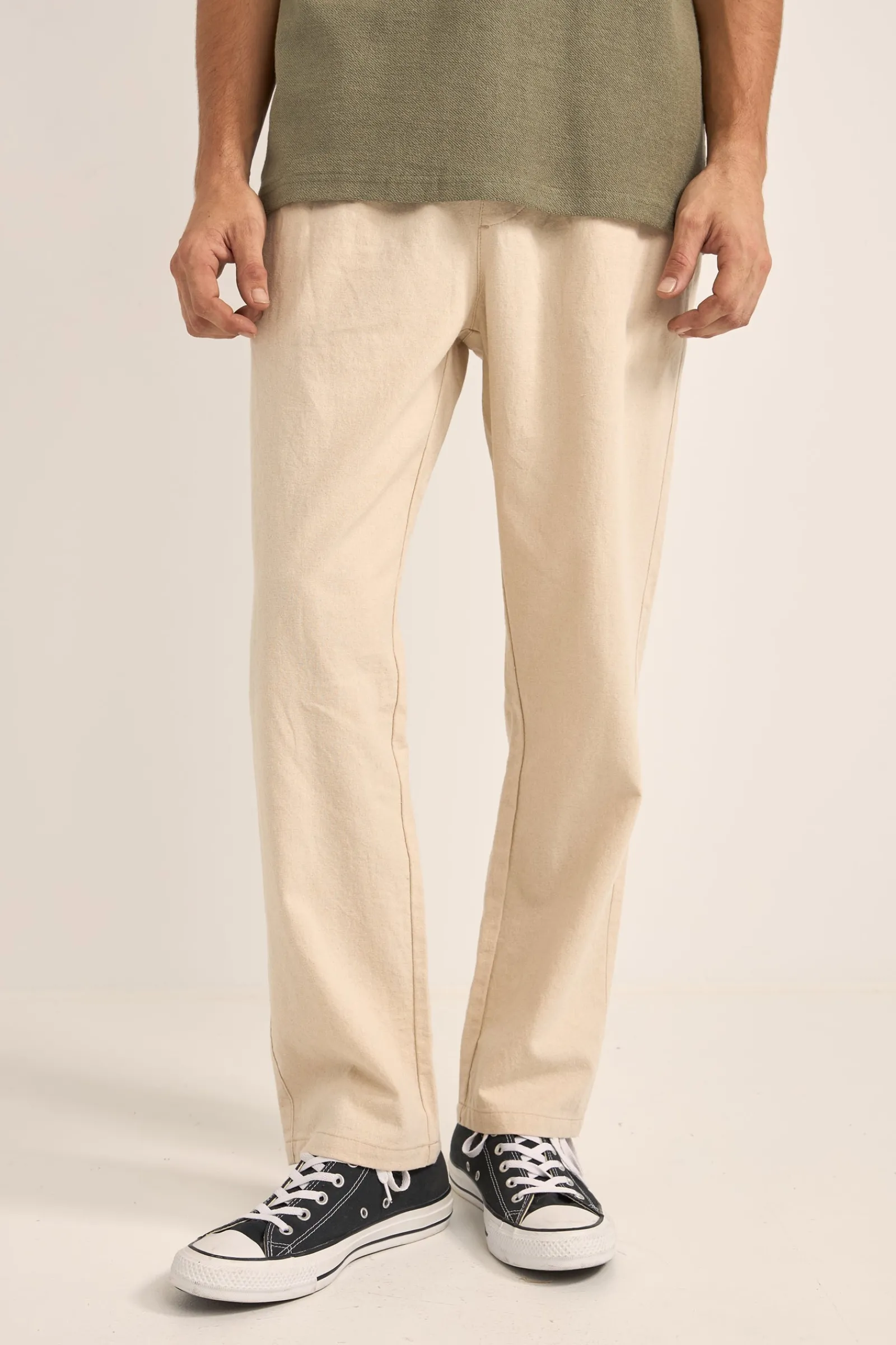 Rhythm Livin Linen Jam Pant- Pants