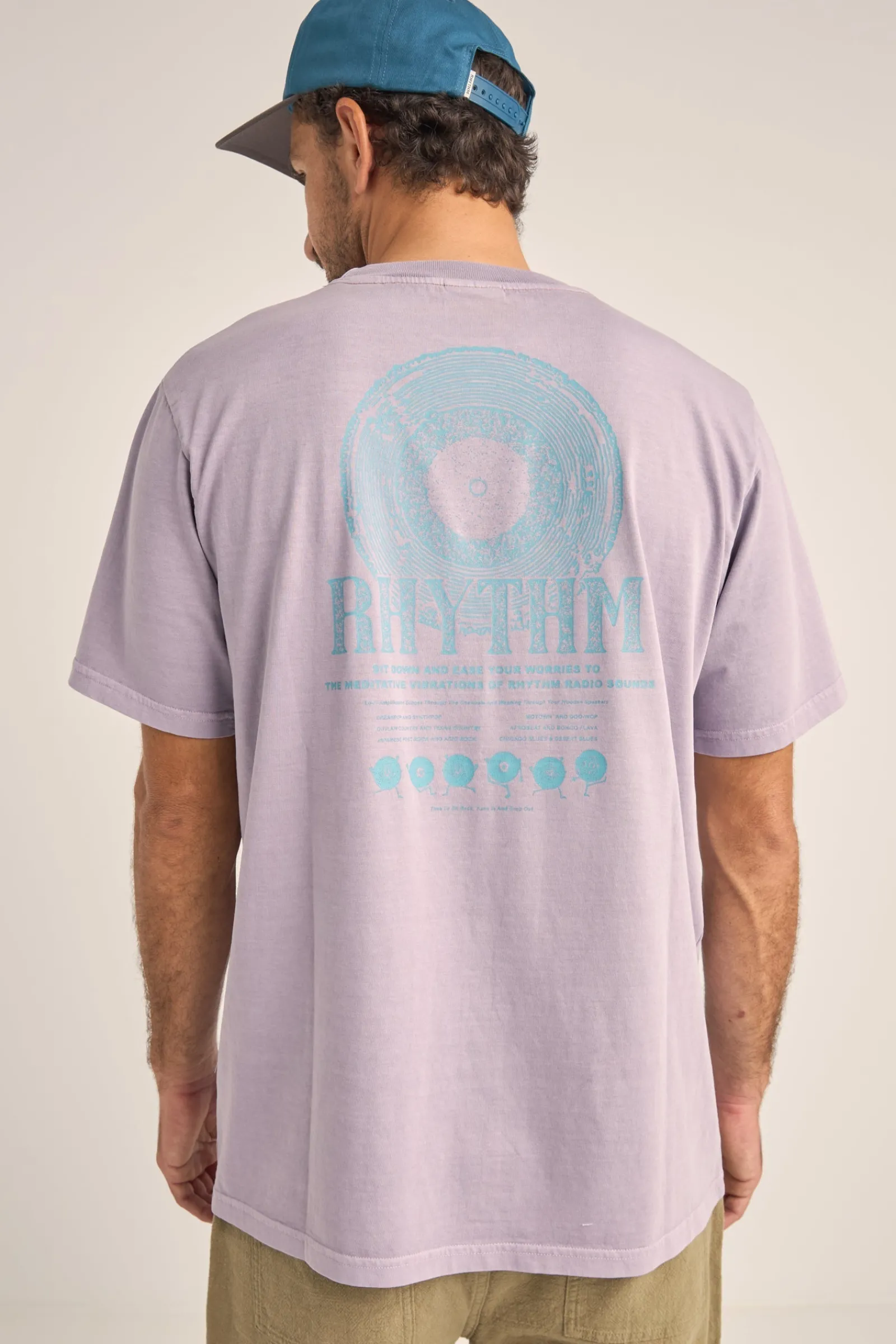 Rhythm Livin Record Vintage Ss T-Shirt- T-shirts