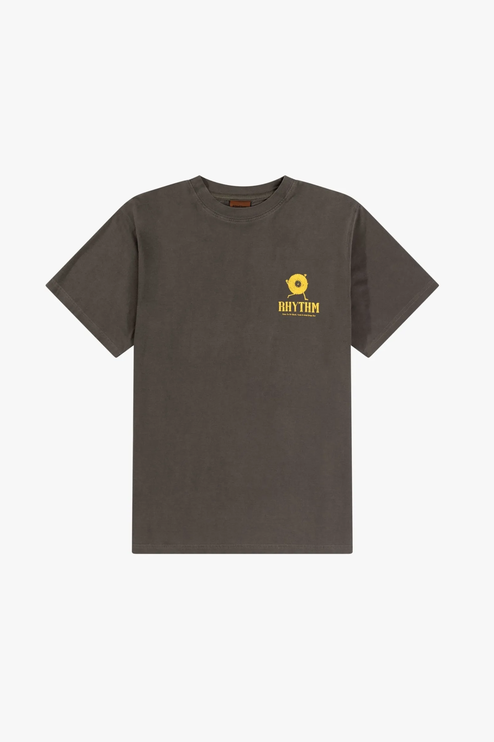 Rhythm Livin Record Vintage Ss T-Shirt Vintage Black- T-shirts