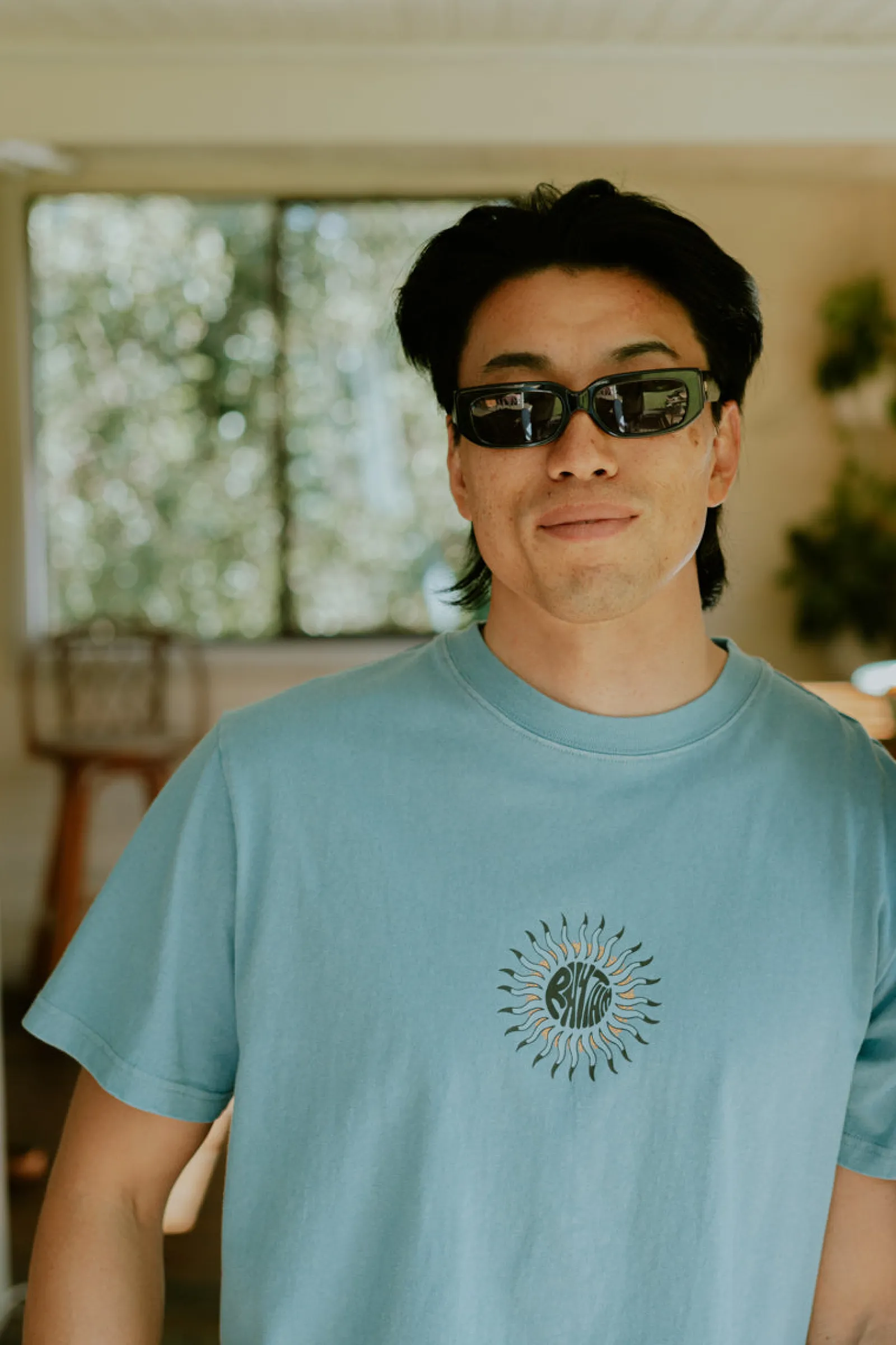 Rhythm Livin Sun Beams Vintage Ss T-Shirt- T-shirts