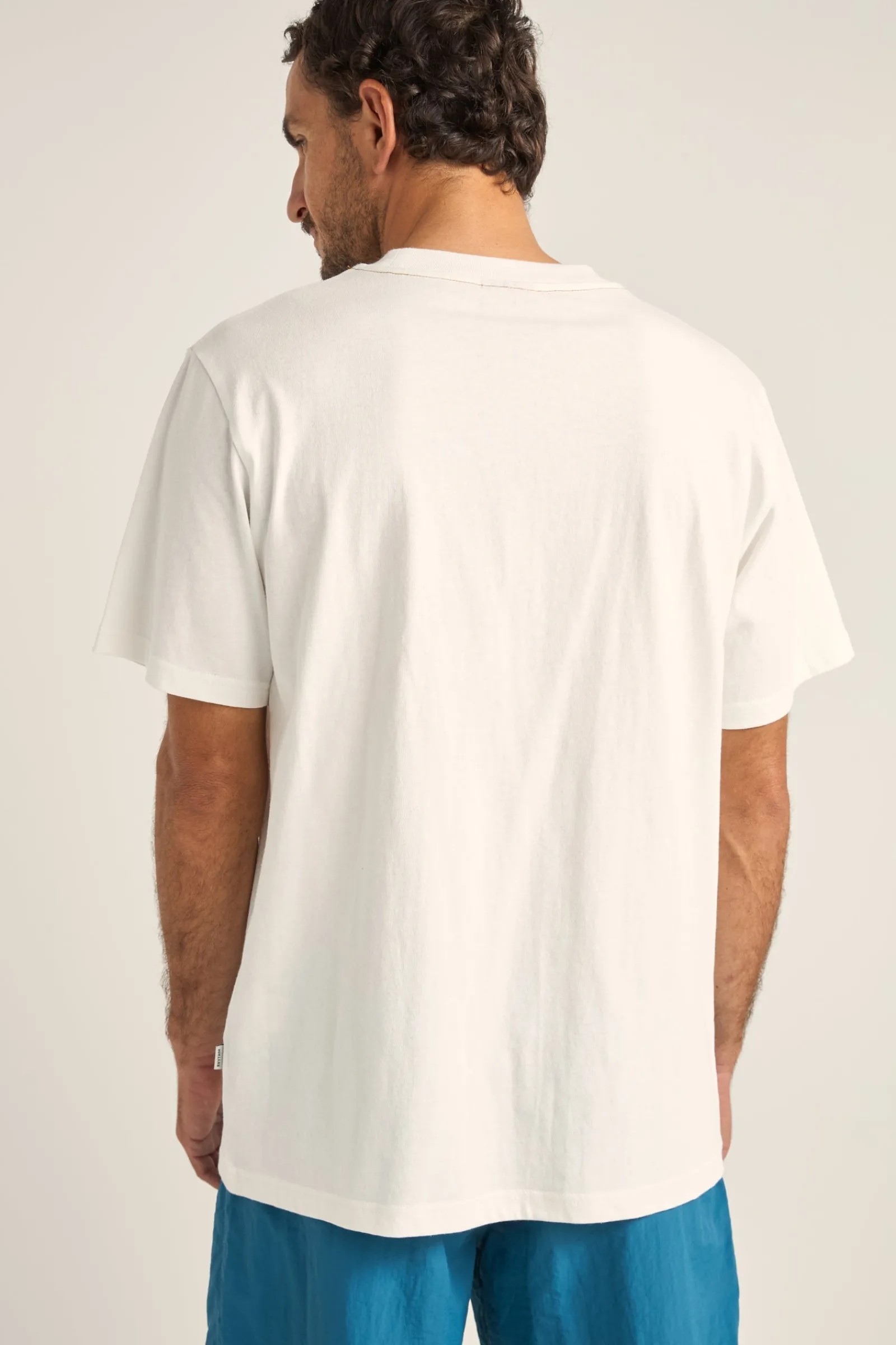 Rhythm Livin Sun Beams Vintage Ss T-Shirt Vintage White- T-shirts