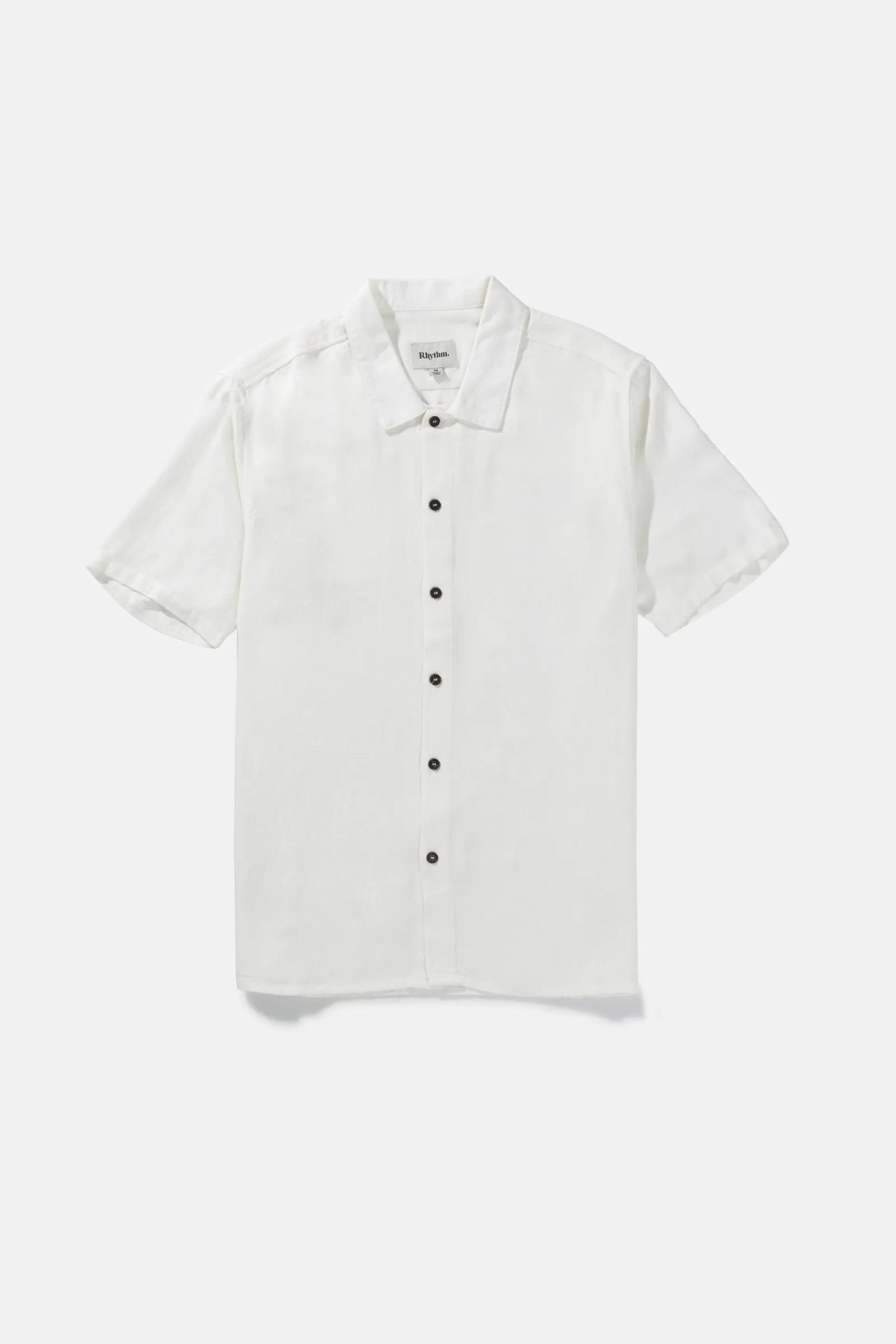 Rhythm Livin Textured Linen SS Shirt- Woven Shirts