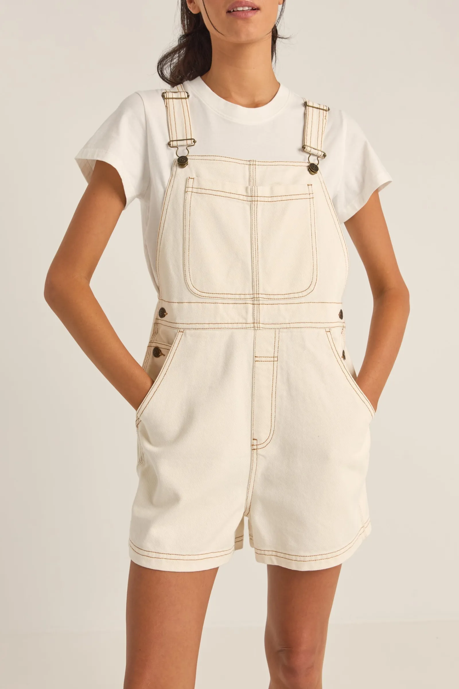 Rhythm Livin Tides Short Overall-Women Playsuits