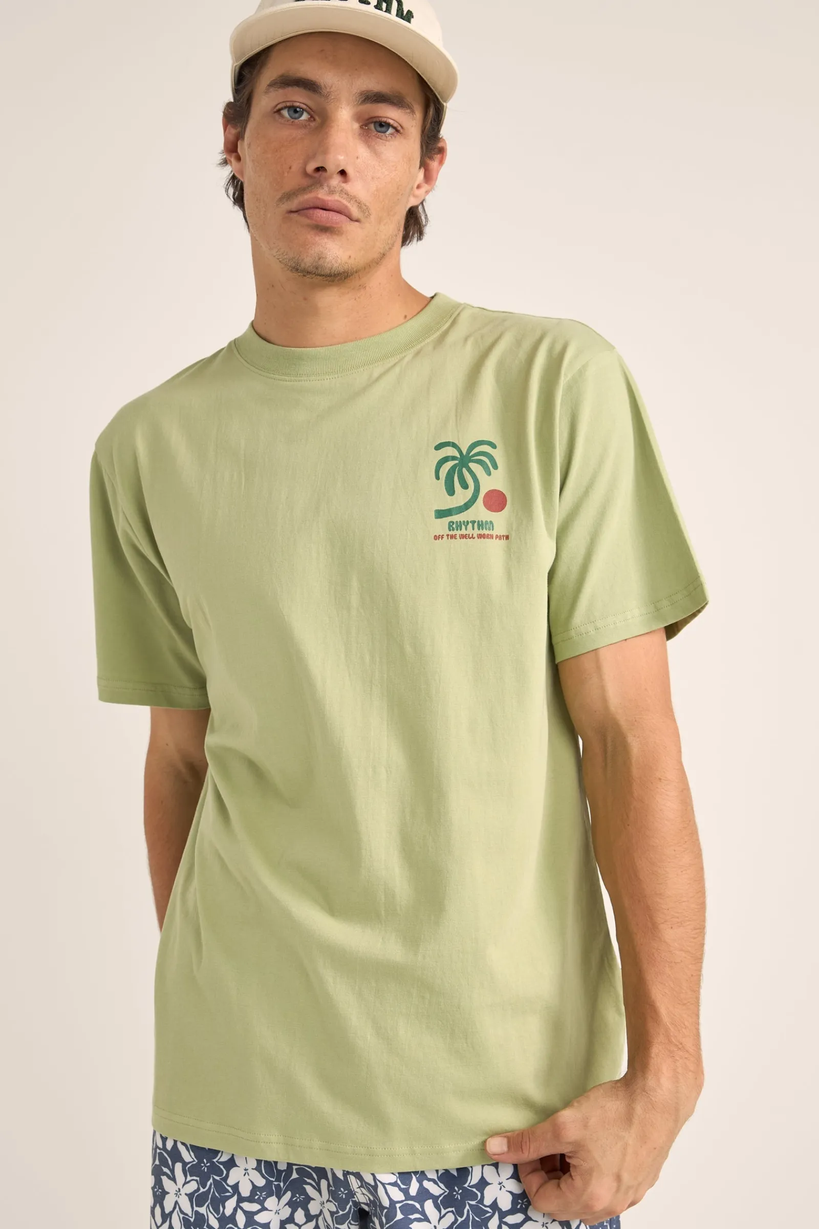 Rhythm Livin Trees Ss T-Shirt- T-shirts