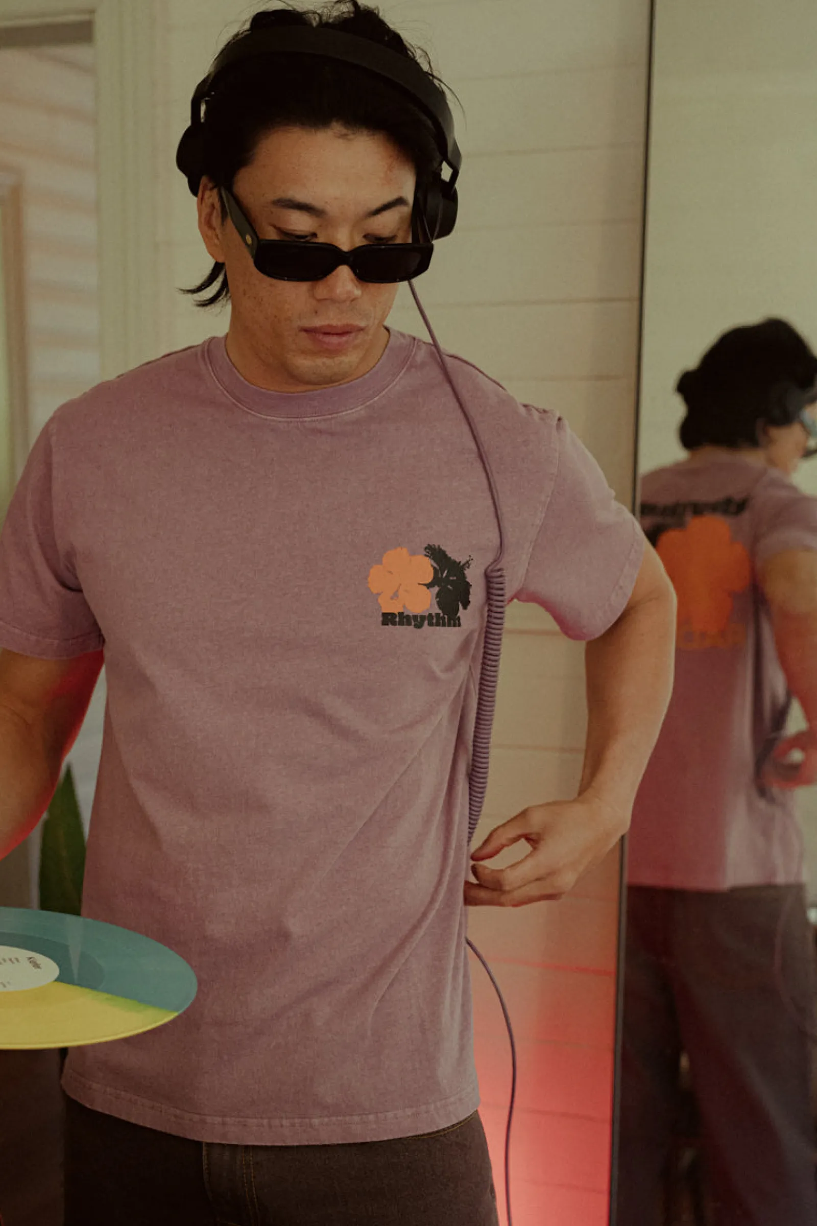 Rhythm Livin Tropic Radio Vintage Ss T-Shirt- T-shirts