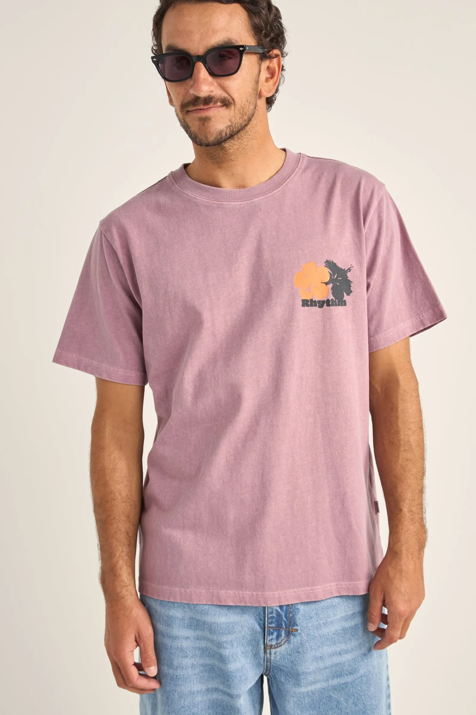 Rhythm Livin Tropic Radio Vintage Ss T-Shirt- T-shirts