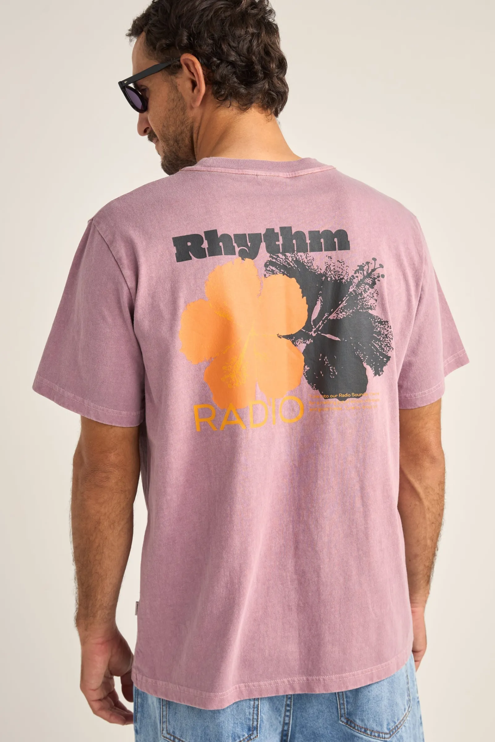 Rhythm Livin Tropic Radio Vintage Ss T-Shirt- T-shirts