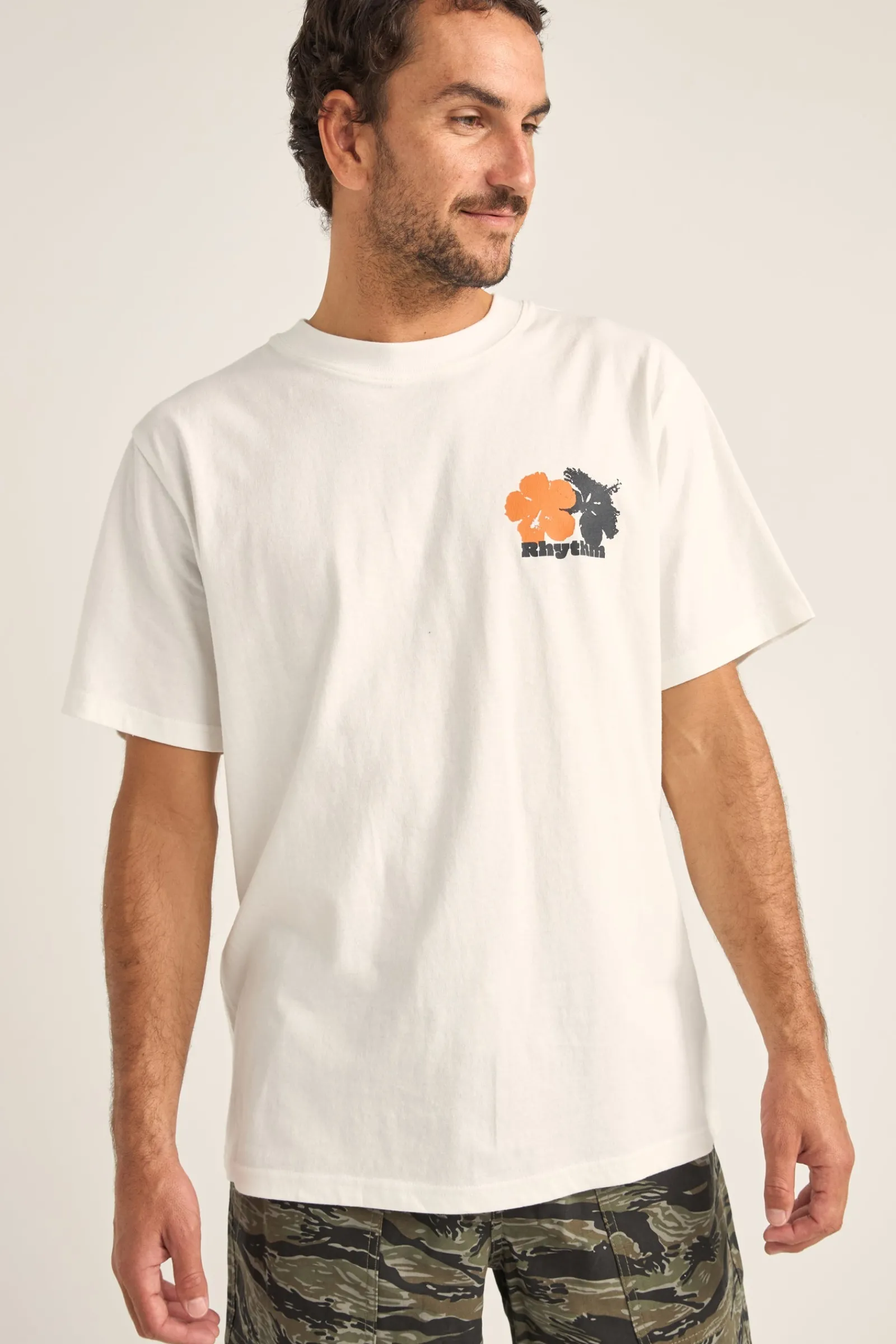 Rhythm Livin Tropic Radio Vintage Ss T-Shirt- T-shirts