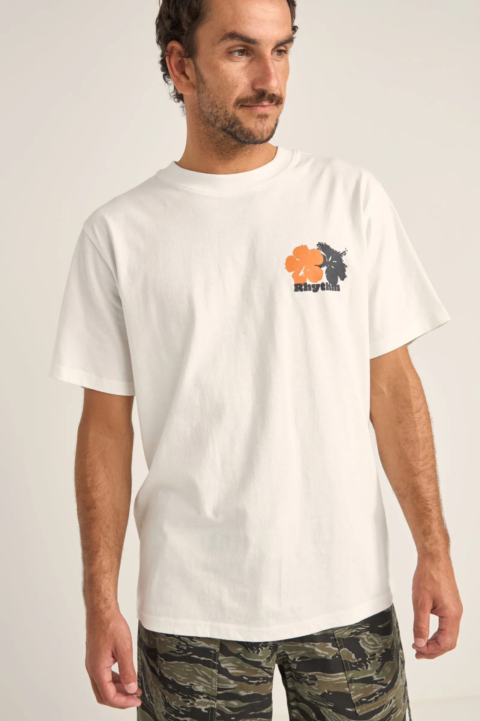 Rhythm Livin Tropic Radio Vintage Ss T-Shirt- T-shirts