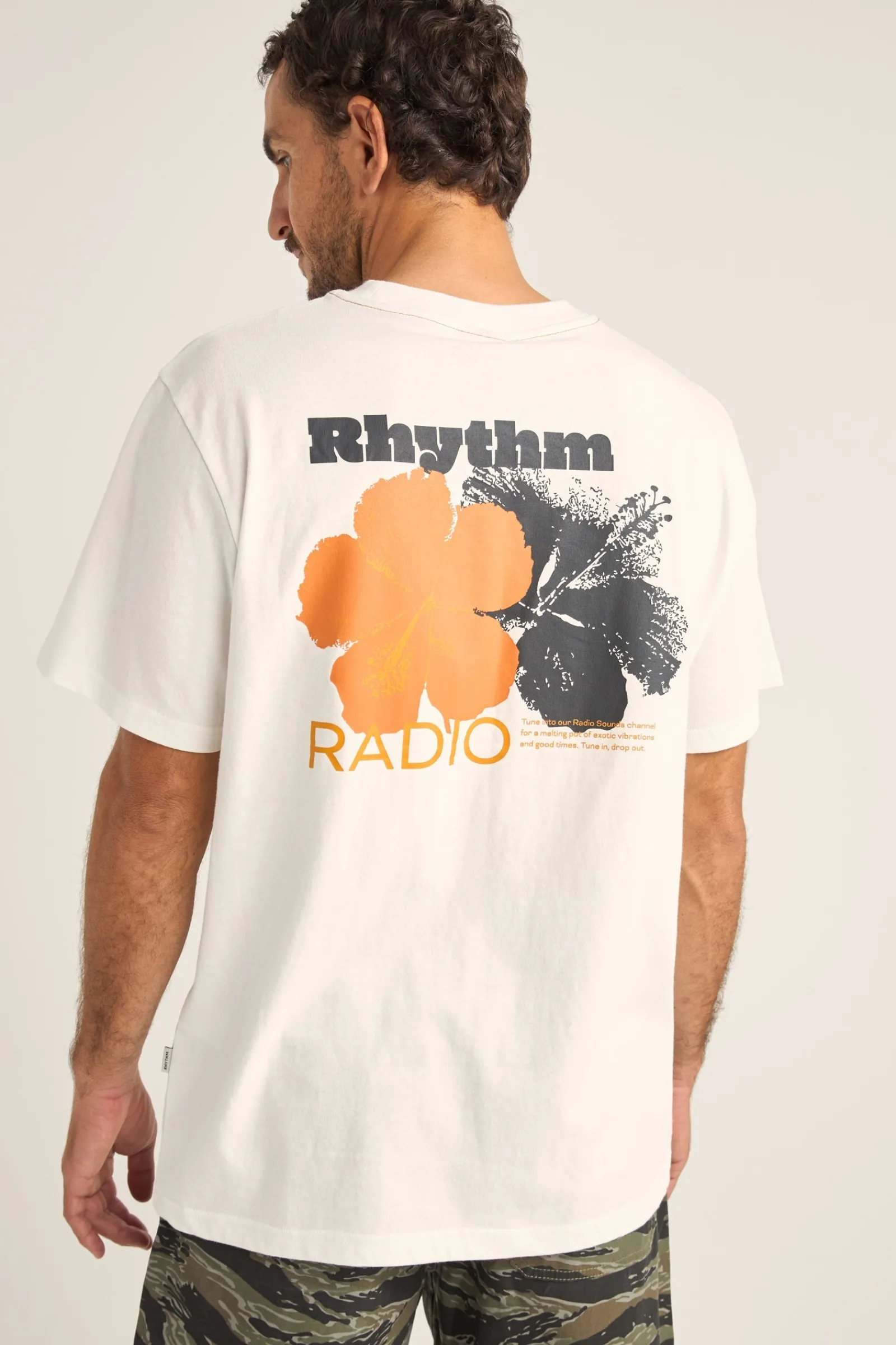 Rhythm Livin Tropic Radio Vintage Ss T-Shirt- T-shirts
