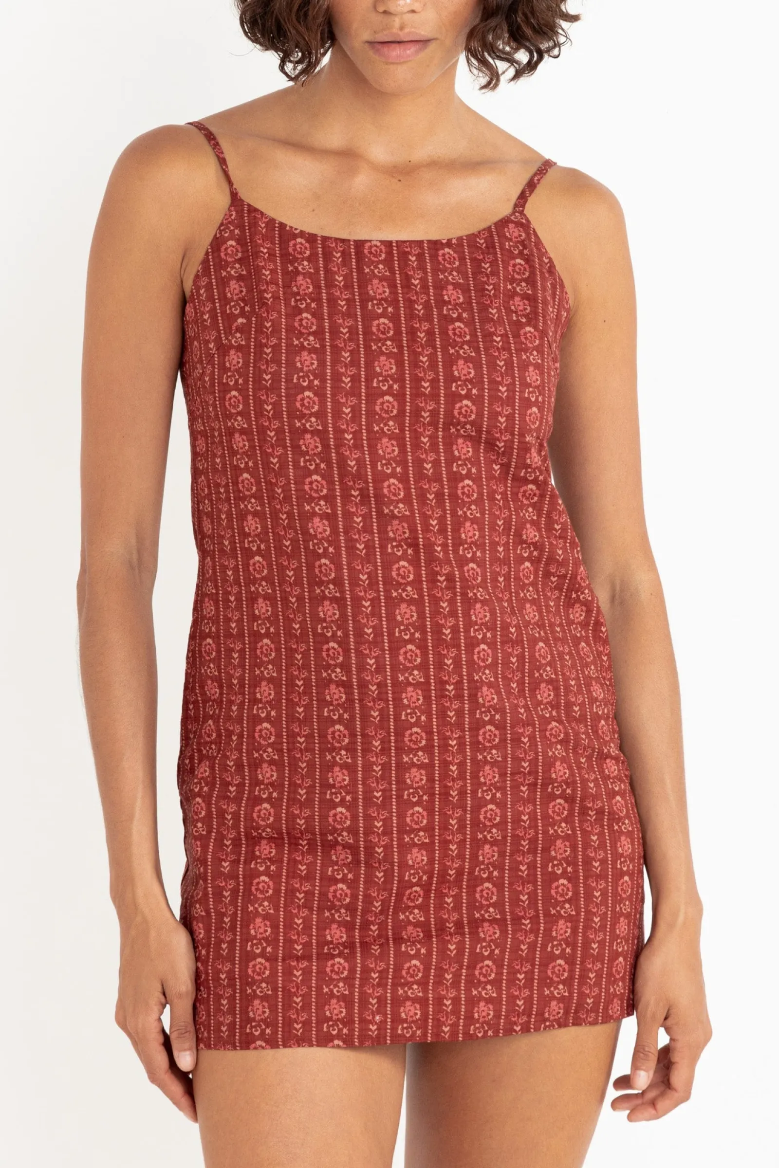 Rhythm Livin Vintage Floral Mini Dress-Women Dresses