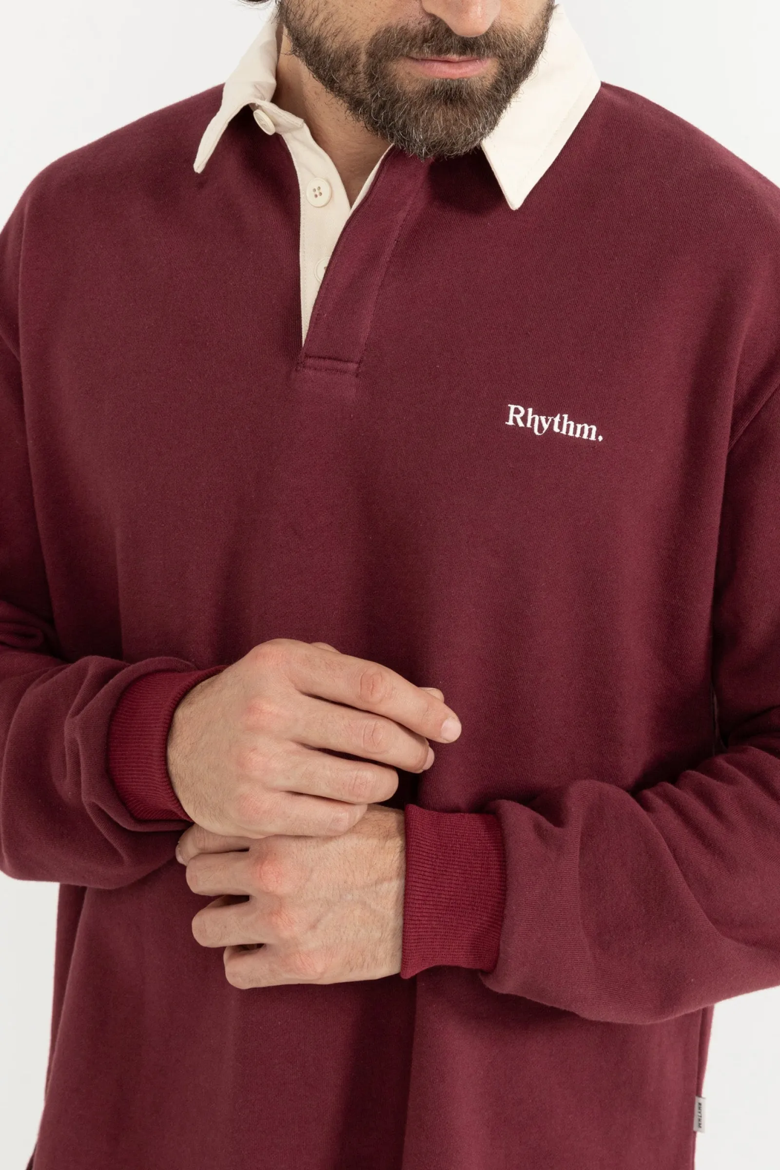 Rhythm Livin Vintage Rugby Ls Polo- Woven Shirts
