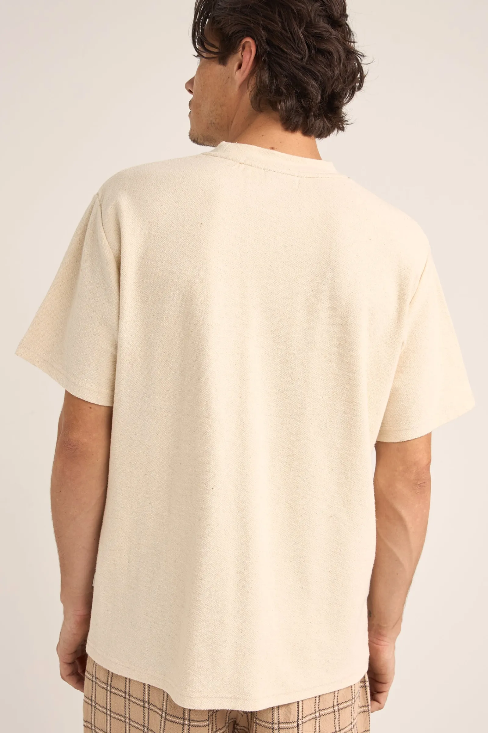 Rhythm Livin Vintage Terry SS T-Shirt- Woven Shirts