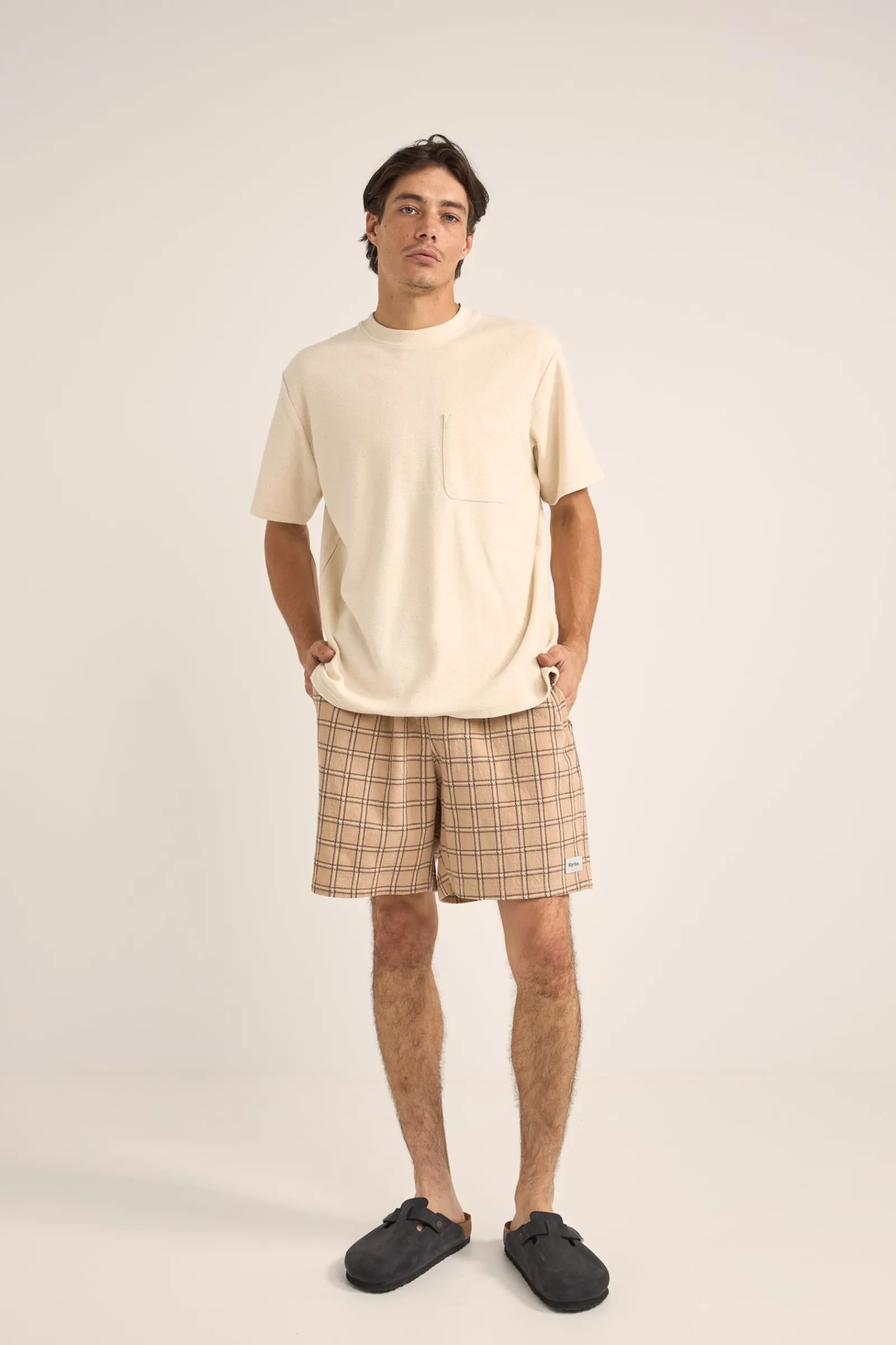 Rhythm Livin Vintage Terry SS T-Shirt- Woven Shirts