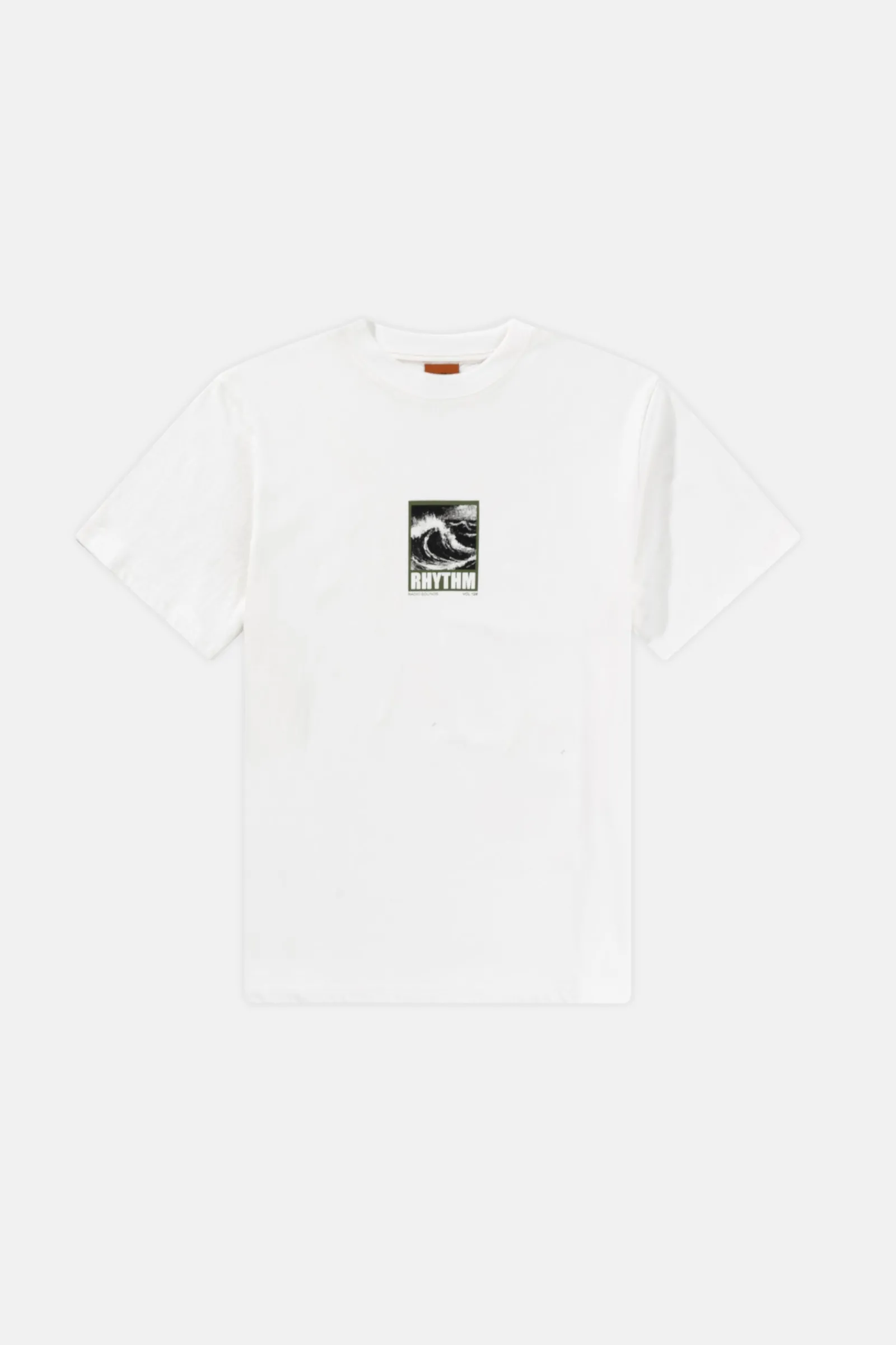 Rhythm Livin Wild Waves Vintage Ss T-Shirt Vintage White- T-shirts